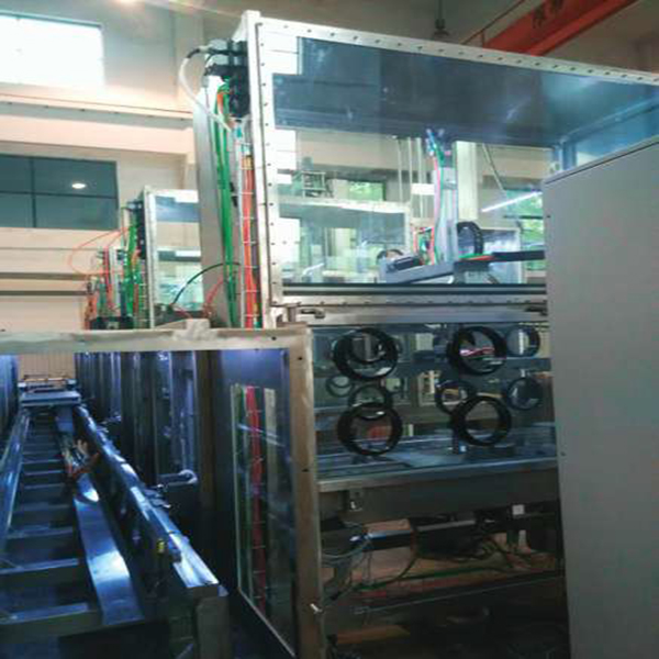 Stainess steel isolation glove box